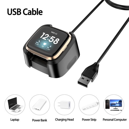 Fitbit versa charger usb - fitbit,